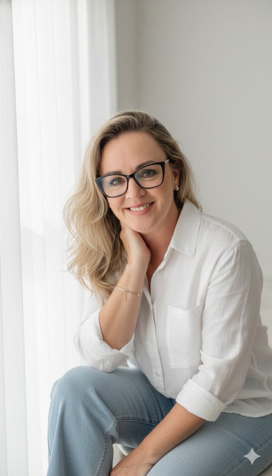 Fabiana Neumann, nutricionista para mulheres na menopausa em Porto Alegre